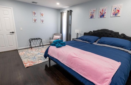 Rahway Apartment | Cozy Apt Lake Park Station Airport Hospital NJ NYC