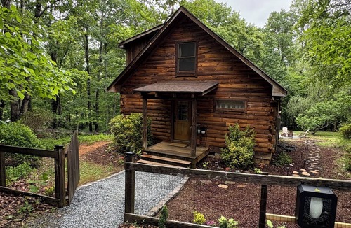Dyke Cabin | Cozy Cabin 2 bedrooms w/Hot Tub & EV Charger near Shenandoah