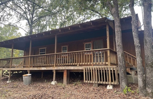 Bristow Cabin | Cozy cabin in a country setting with a private porch for relaxing and WiFi.