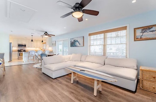 Beach Haven West House | Cozy Coastal Luxury Home w/Dock + Panoramic Views