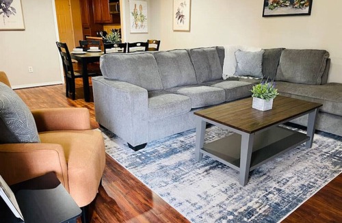 McAlester House | Cozy & Convenient Duplex: Free WIFI, washer/dryer