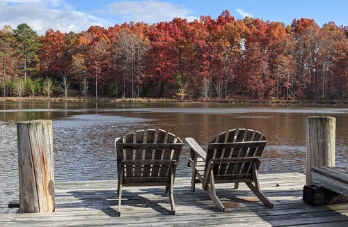 Dunlap Cabin | Cozy cottage on our private lake and 75 wooded acres.
