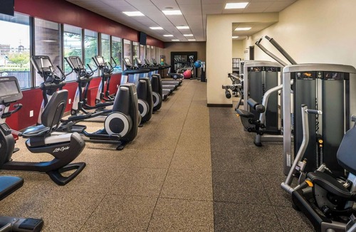 Rockville Apartment | Cozy hotel suite in superb Rockville with fitness room, AC, WiFi & Metro access