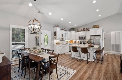 Arley House | Cozy lakefront home with beautiful views, fire pit & private dock.