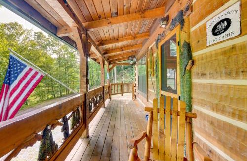 Bean Station House | Cozy Log Cabin on 11 Acres: 3 Mi to Cherokee Lake!