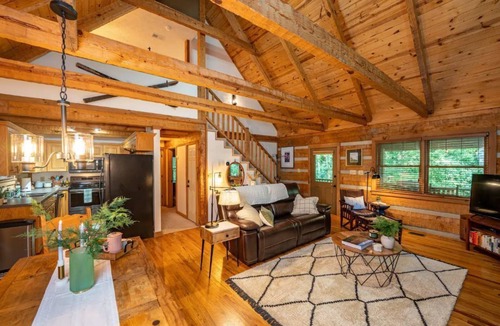 Seven Devils Cabin | Creekside Cabin > 15min to Skiing, Hiking, & the Alpine Coaster > Pet-Friendly