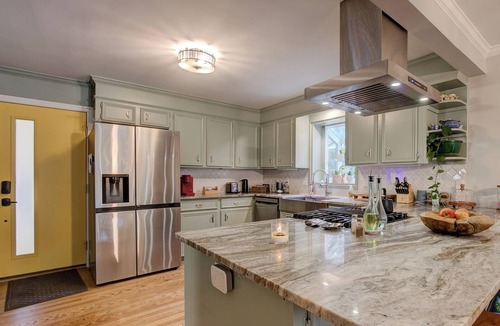 Forest Acres House | Creekside Home, Minutes to Ft Jackson & Downtown - Sleeps 12 - Pool Table, Deck