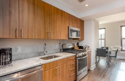 Aurora Highlands Apartment | Crystal City Gorgeous 1BR | Free WiFi | Kitchen
