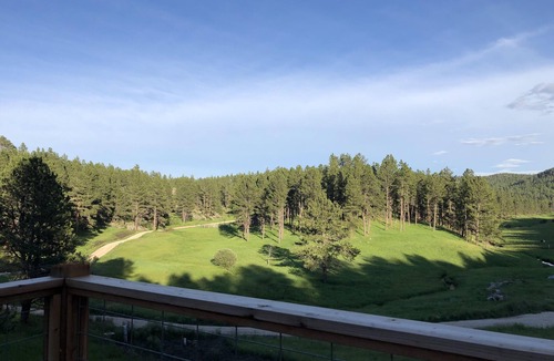 Custer House | Custer Area Retreat on 40 Acres: Hot Tub, Fire Pit, Trails & Views