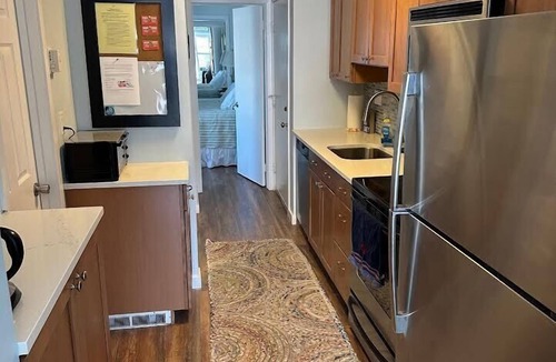Midtown Ocean City Condo | Cute 1BR/1.5BA condo in the ocean front building with the ocean front pool and free WiFi!