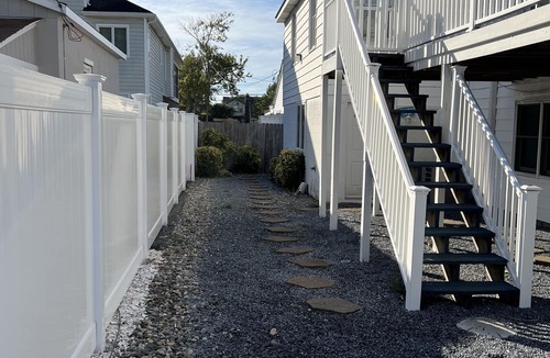 Rehoboth by the Sea Condo | Dog-Friendly 2-floor Dewey Beach condo, steps away from beach, sleeps 10