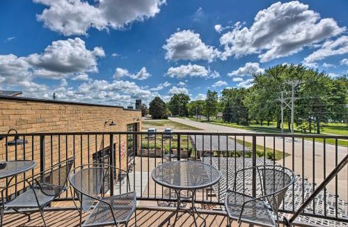 Yankton Apartment | Downtown Yankton Apartment w/Patio & River View!