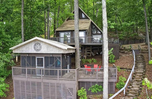 Cedar Bluff House | "Eagles Nest", a beautiful 3BR/2FB home in Cedar Bluff with lots of deck space