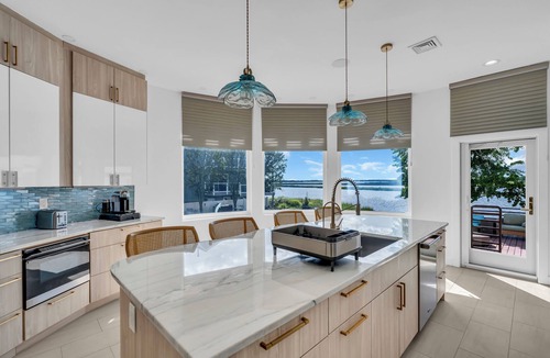 Sea Bright Villa | Elegant Waterfront Stay + Bay + Sunset Views
