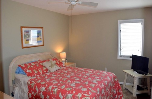 Dennisville Condo | Enjoy spectacular sunrises and sunsets from the large ocean & bay decks.