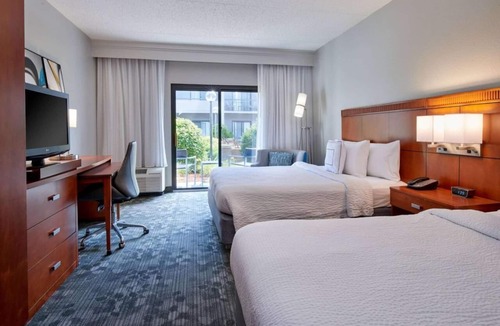 Eden Prairie Hotel | Excellent Choice! 2 Units with View of the Courtyard, Pool, Pets Allowed w/Fee