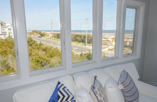 Dennisville House | Exceptional Beach facing townhome with stunning Ocean and Bay views