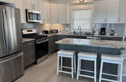 Ortley Beach House | Exclusive New Oceanfront 4-bedroom townhome with huge private ocean deck.