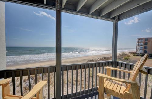Sneads Ferry House | Experience oceanfront living at Shipwatch Villas 1209 in North Topsail Beach!