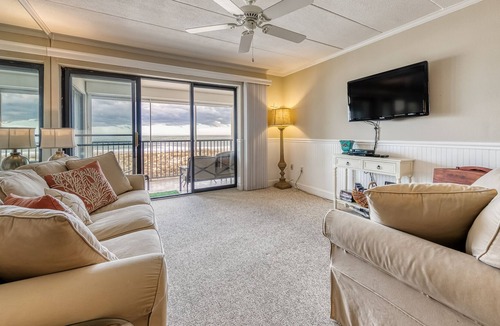 North Ocean City Condo | Family-friendly oceanfront condo w/private balcony - stunning views!