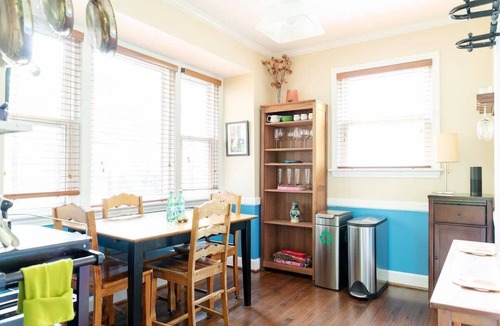 North Cleveland Park House | FAMILY-FRIENDLY/SUBWAY/ROOFTOP DECK/AU