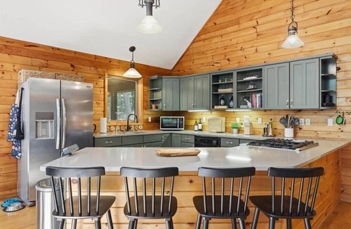 Berkeley Springs Ski Chalet | Family Mountain Escape - Game Room + Speakeasy + Hot Tub + Dog Friendly!