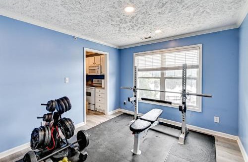 Westover House | Fayetteville Autumn Escape: Lake Views + Home Gym