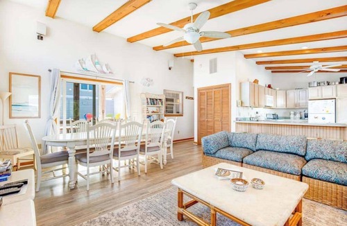 Fenwick Island House | Fenwick Island spacious beach house with deck, W/D & full kitchen - dog-friendly
