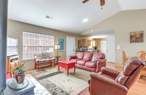 Sylvan Shores House | Fire Pit w/Great View! Beaver Lake Home by Marina