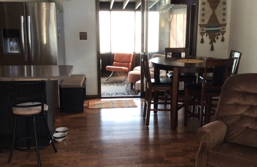 Clear Lake House | Fully furnished 3 bedroom ranch style home with large screened in porch w/garage