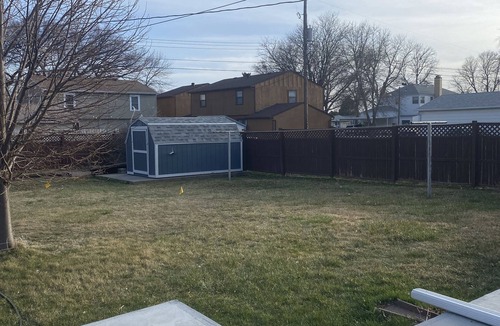 Ogallala House | Fun MidMod home remodeled with private back yard.