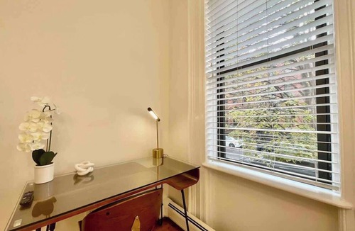 Historic Downtown Apartment | Furnished 2BR Brownstone Home | 30+ Day Stays Near NYC