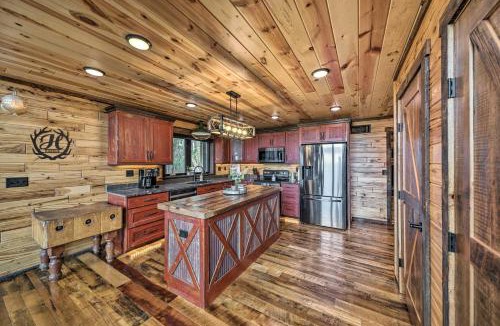 Galena House | Galena Cabin w/Wraparound Porch & Game Room!