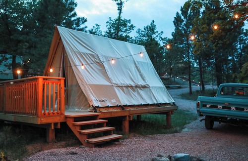 Hermosa RV Rental | Glamping Retreat, Forest Escape in the Black Hills