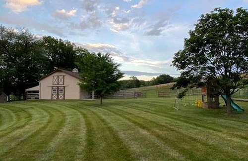 Glenwood House | Glenwood Glamping Vacations at this Charming Covered Wagon Rental in Iowa