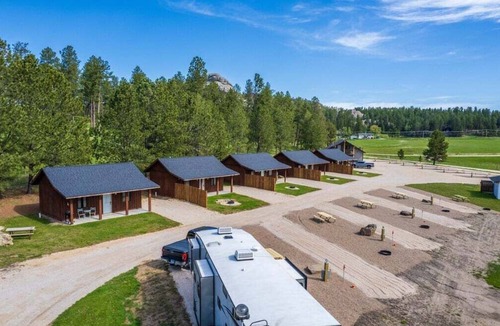 Custer Cabin | Gold Valley Camp Cabin 2 | 1 Bed, 1 Bath