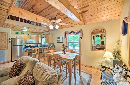 Guntersville Cabin | Golfer's Retreat at Kudzu Cove Cabins Resort