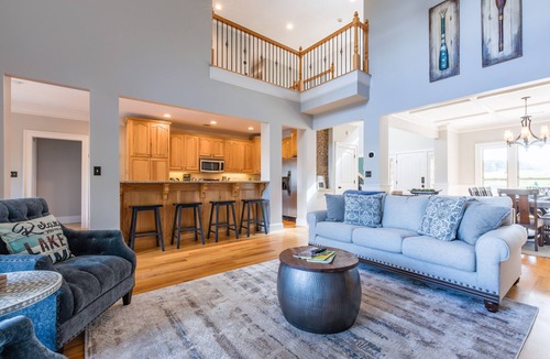 Valley House | Gorgeous 6BR Lake Home: Pool, Hot Tub, Multi-Family