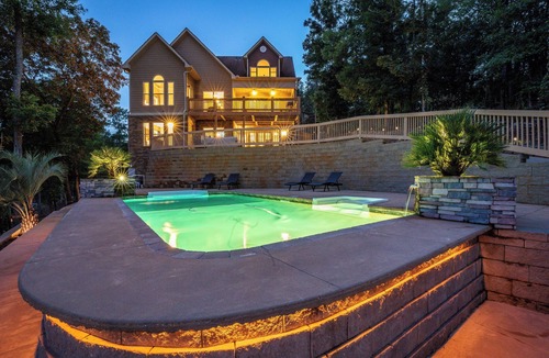 Valley House | Gorgeous 6BR Lake Home: Pool, Hot Tub, Multi-Family