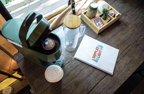 Primrose RV Rental | Green Heron’s Nest- Cozy Glamping Tent in RRG