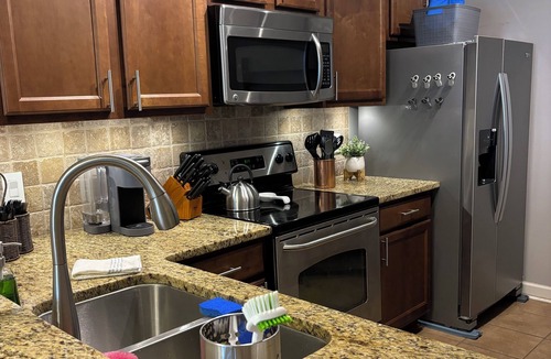 Auburn Condo | Ground floor condo 3 blocks from stadium. Parking pass for 1 vehicle included.