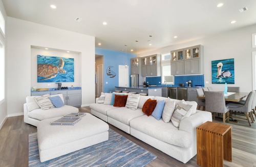 Cape San Blas House | Gulf-Front, Spacious, Private Boardwalk, Pool, Theater + Game Room, Pet-Friendly