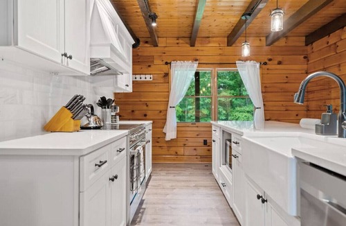 Star Tannery Cabin | Have it All, Heated Pool, Hot Tub & Secluded Lake!
