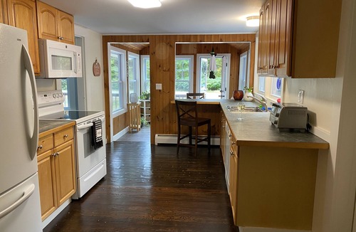 Center Ossipee House | Hear the stream from bed.