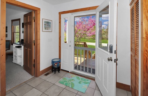 Deep Hole House | Heron's Cove on Salt Meadow | Bayfront Views, Dock, King Suites, Fireplace + Pet Friendly