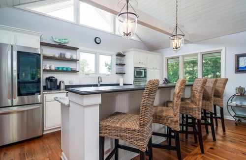 Seabrook Island House | Home on Beach Boardwalk! Sleeps 8! Distant Ocean Views! Close to Pools! Amenity Cards!