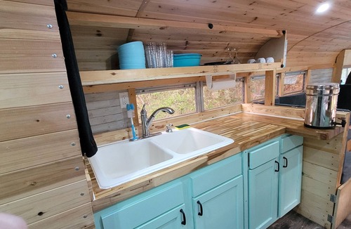 Chickamauga House | Homey Remodeled Bus in the Country on a Farm