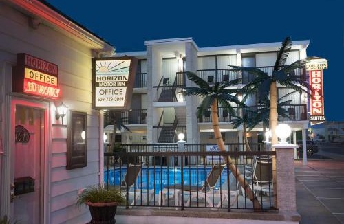North Wildwood Hotel | Horizon Motor Inn-Beach Block & Close to Morey's Piers