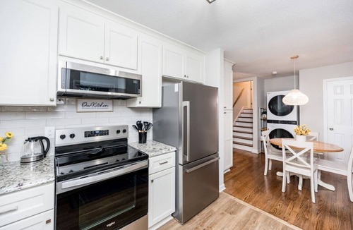 Southeast Raleigh House | Hot Tub & Fire Pit | 4BR Oasis
