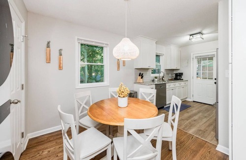 Southeast Raleigh House | Hot Tub & Fire Pit | 4BR Oasis